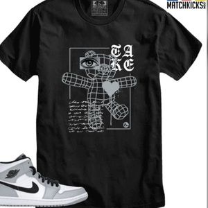 Jordan 1 Mid Light Smoke Grey T-Shirt